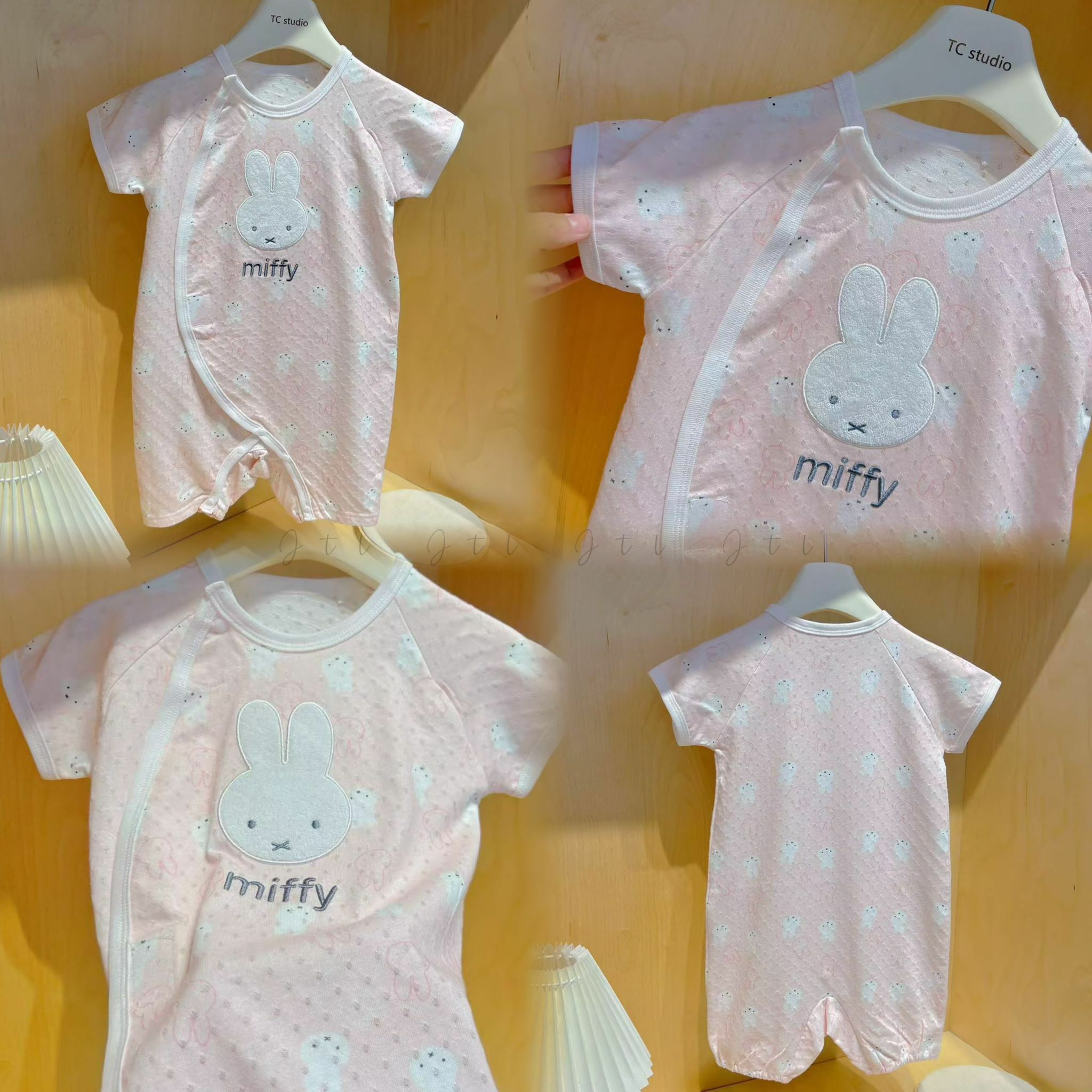 日單 卡通雙層透氣網眼連身衣