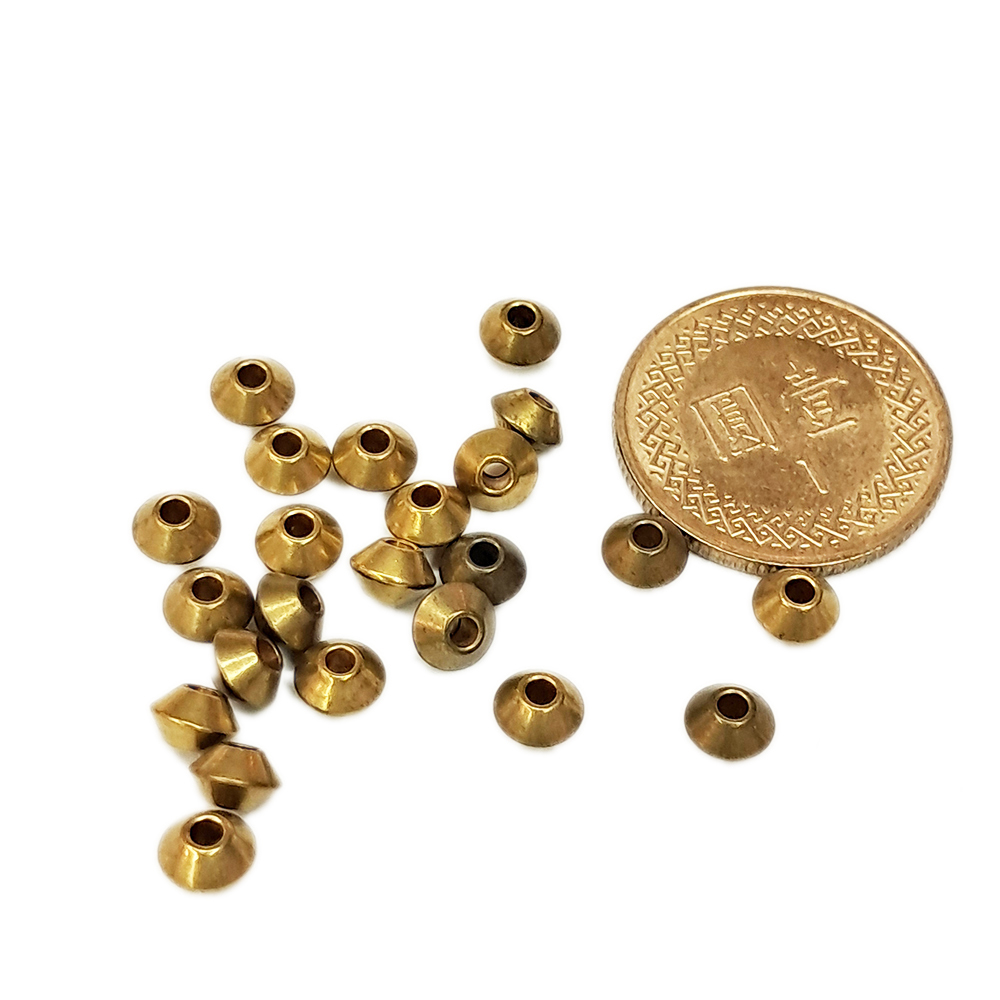 碟型銅珠配件2個【十方】154671