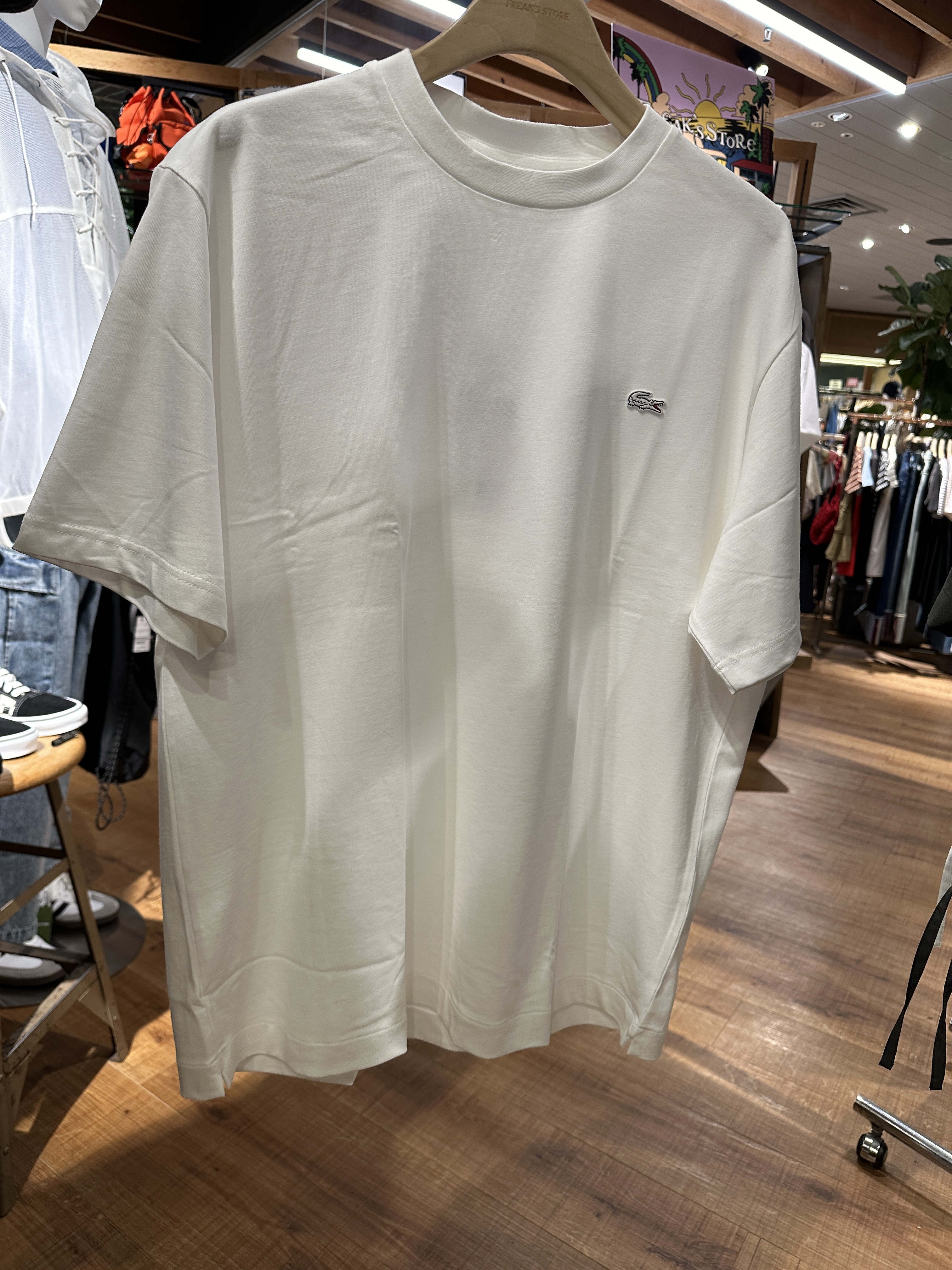 【現貨】Lacoste 刺繡小鱷魚 短tee TH5582