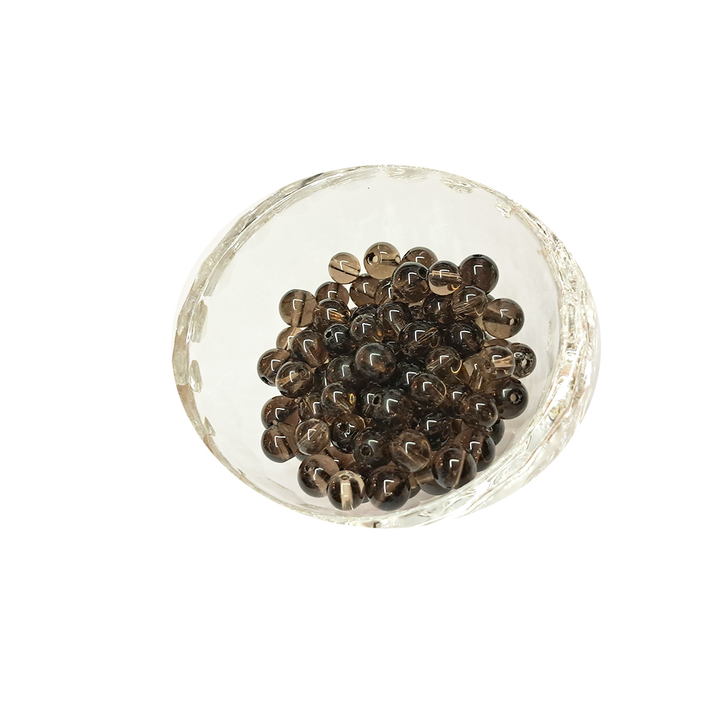 茶晶圓珠4mm3個【十方】154683