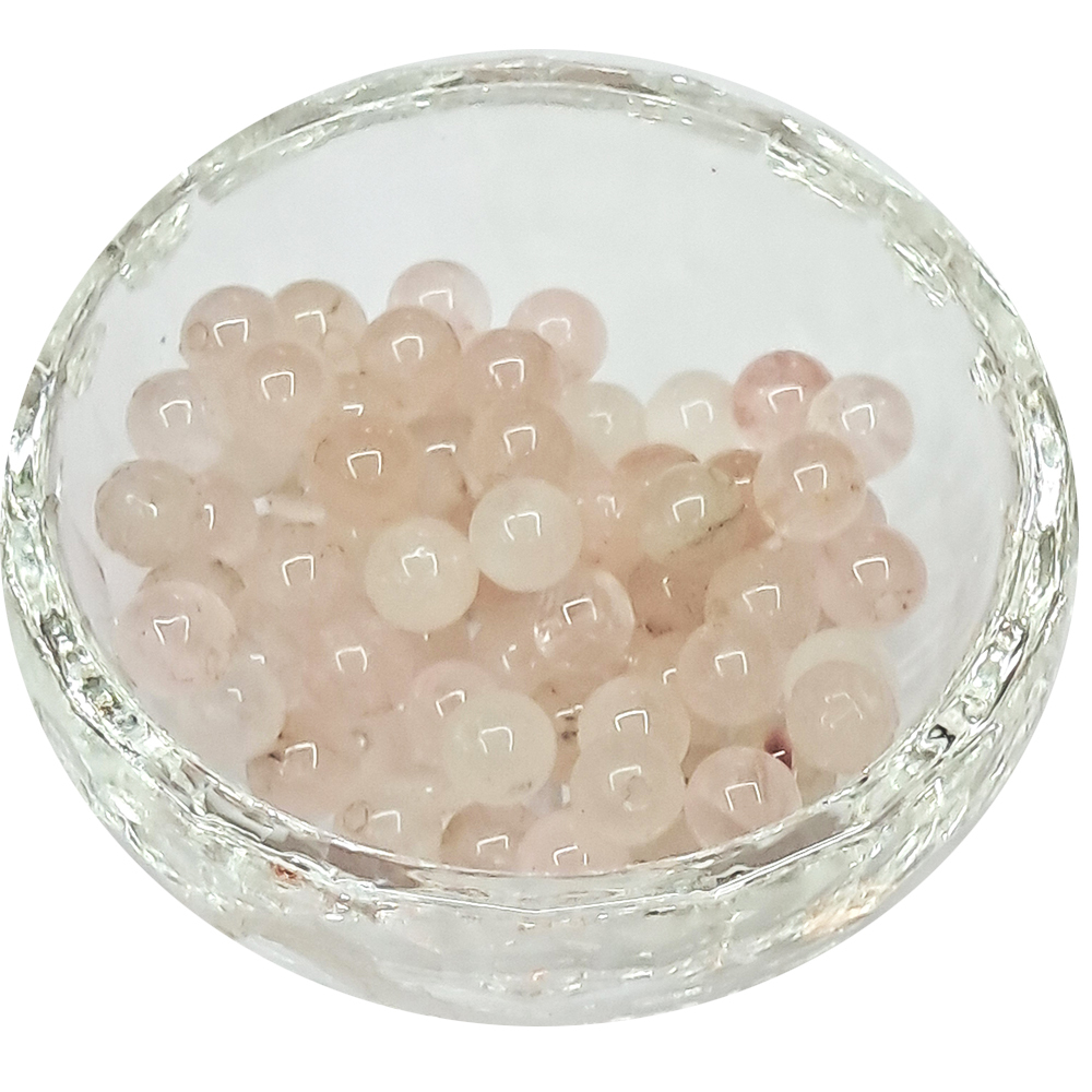 粉晶圓珠配件4mm2個【十方】154686