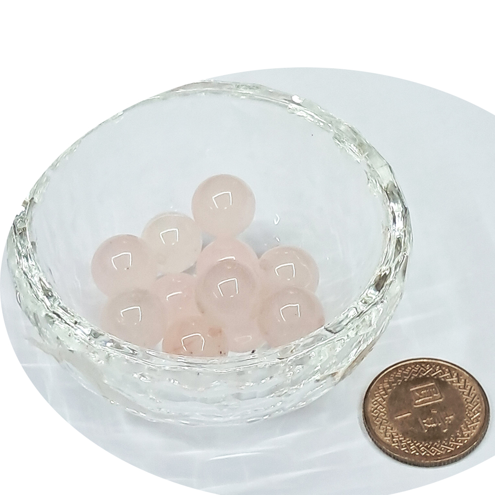 粉晶圓珠8mm配件【十方】154687