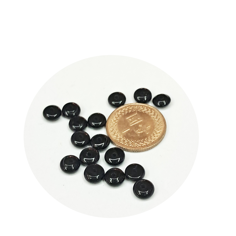 盤珠{黑玉髓}配件2個【十方】154689