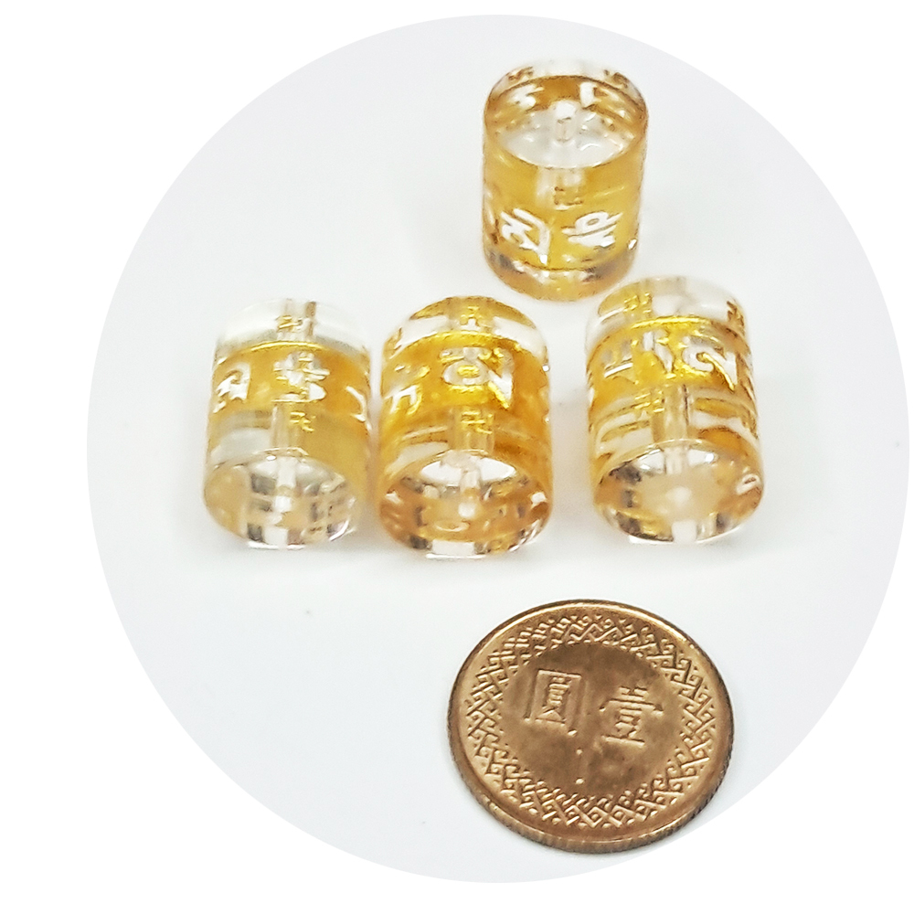 轉經輪{水晶} 配件1個【十方】154699