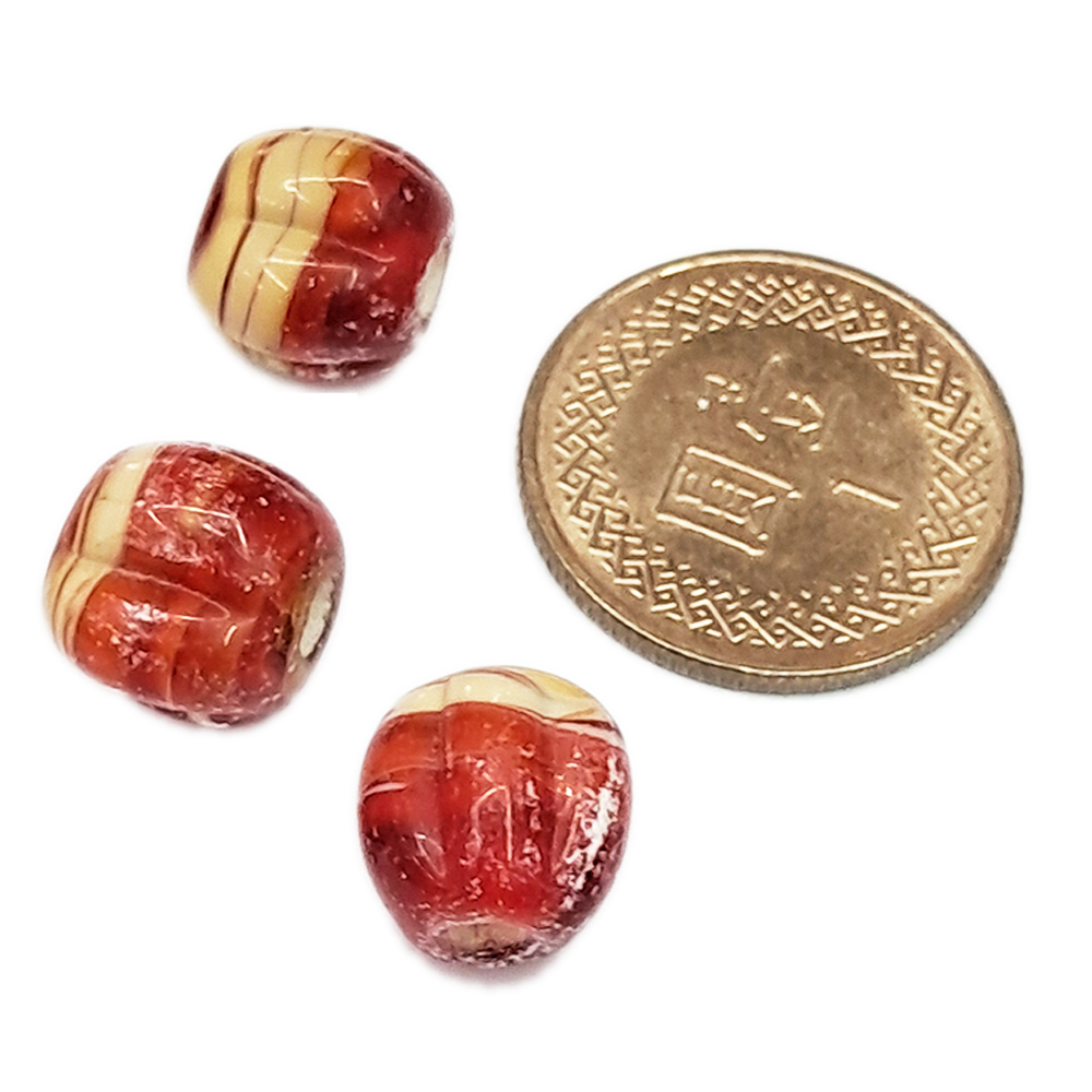 南瓜珠{老琉璃} 配件1個【十方】154704