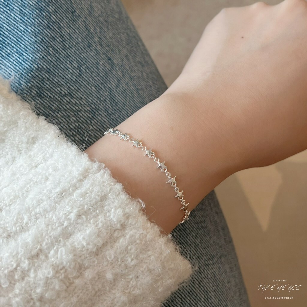 滿天星｜純銀手鍊