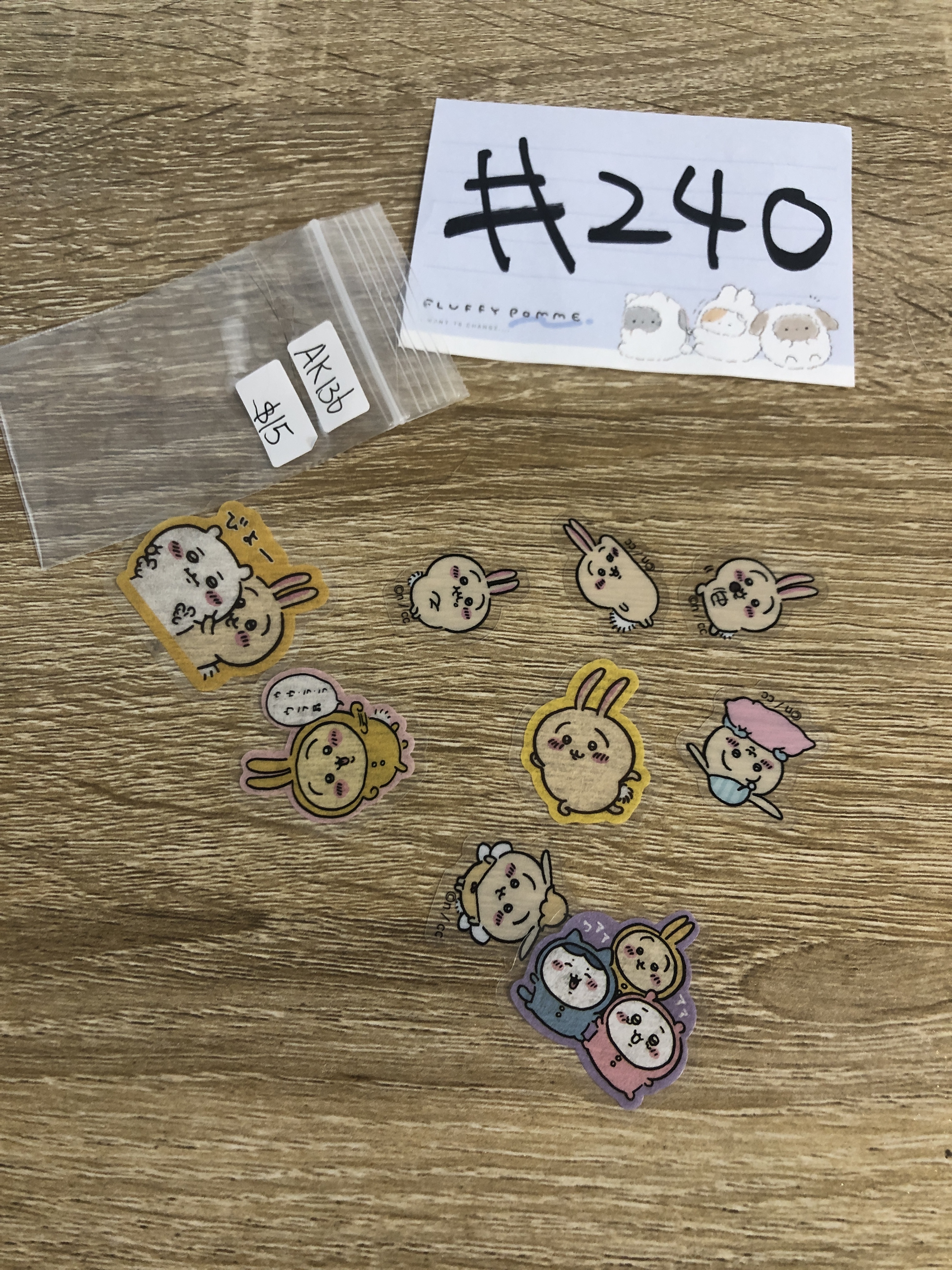 CHIIKAWA  AK136 SET #240