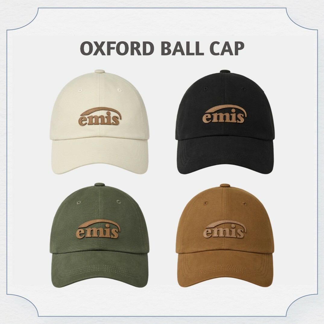 Emis 牛津拼接Logo棒球帽(共4色)