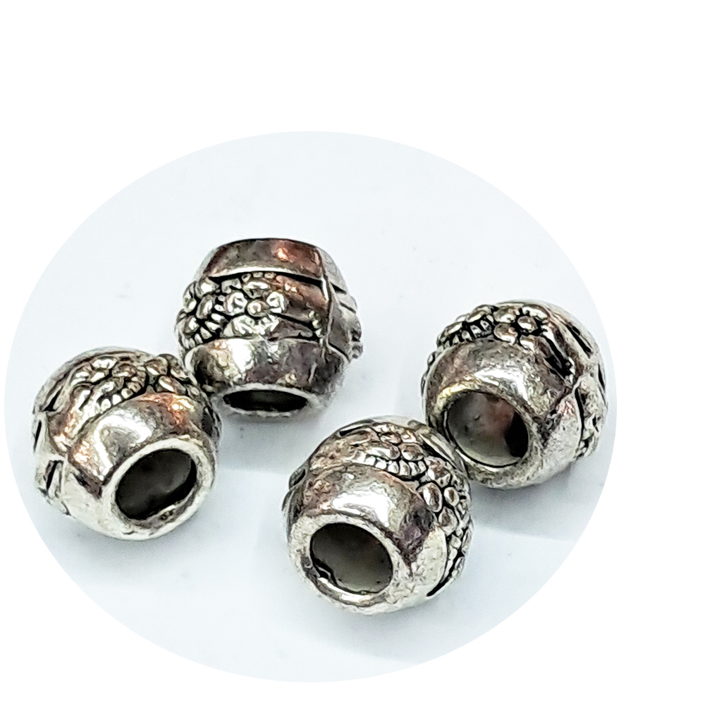 花花圓珠{藏銀}配件1個【十方】154714