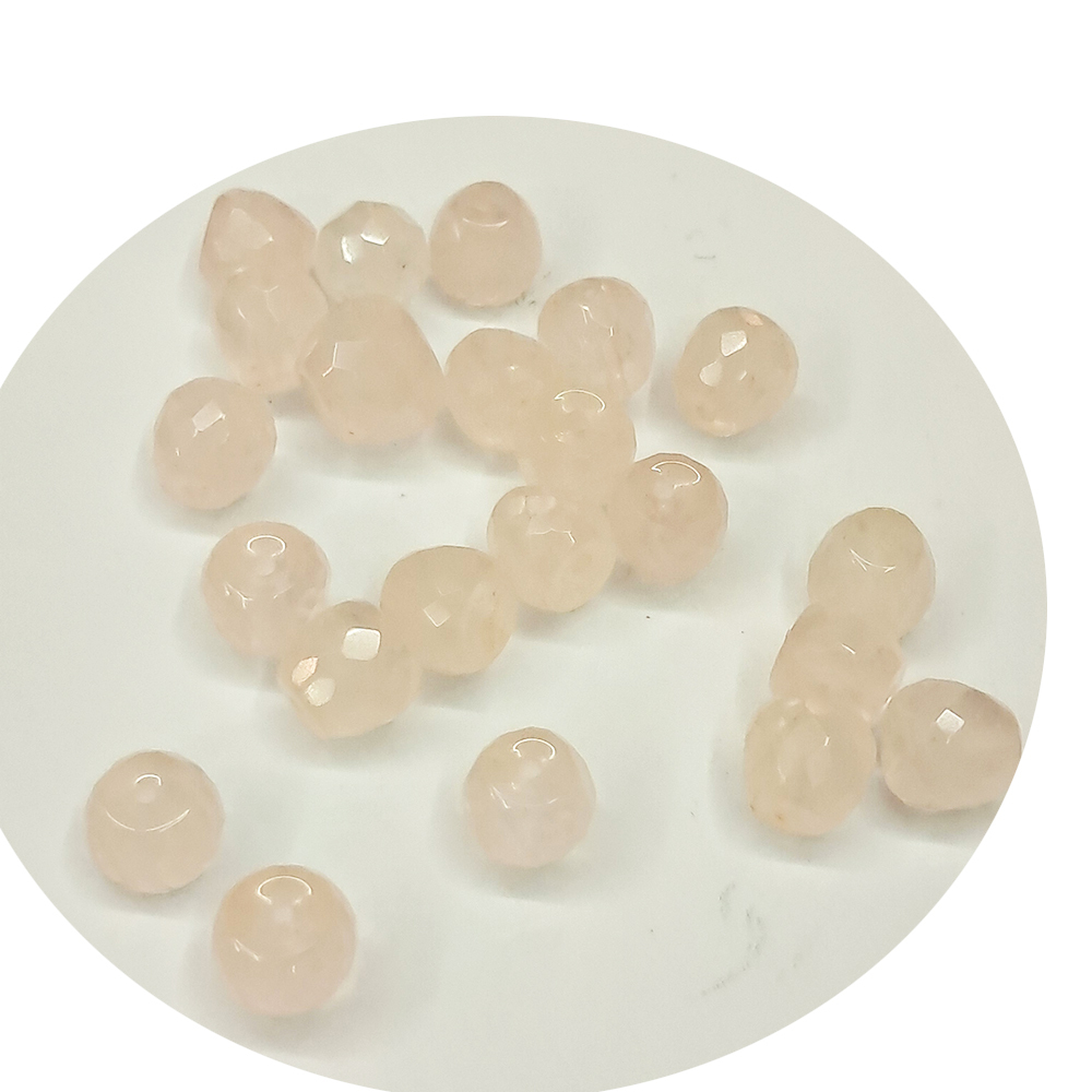 蘋果鑽面{粉晶}配件 1個【十方】154735