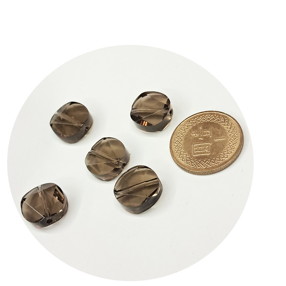 大衛星{茶晶}配件1個【十方】154744