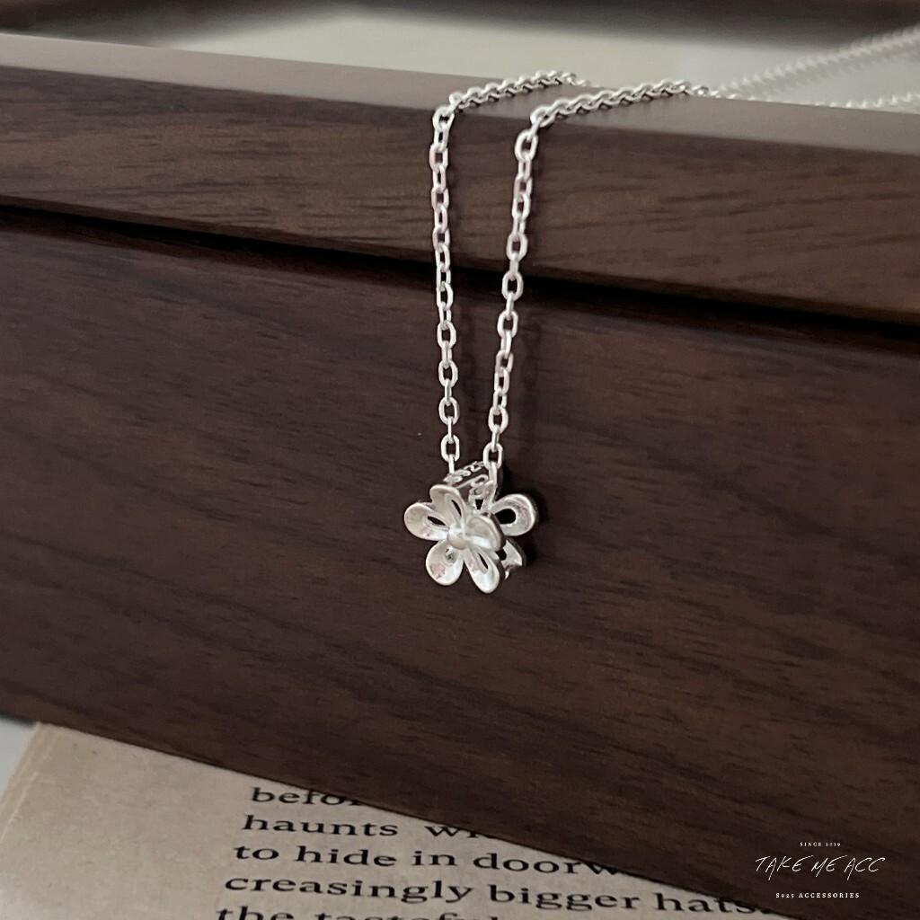 可愛小花｜純銀項鍊