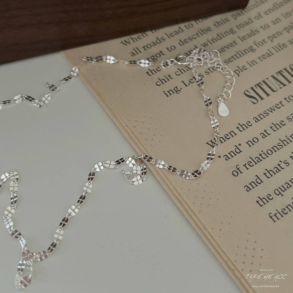 水波光｜純銀項鍊