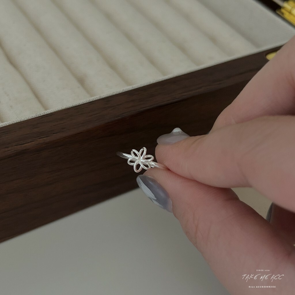 可愛線圈｜純銀戒指