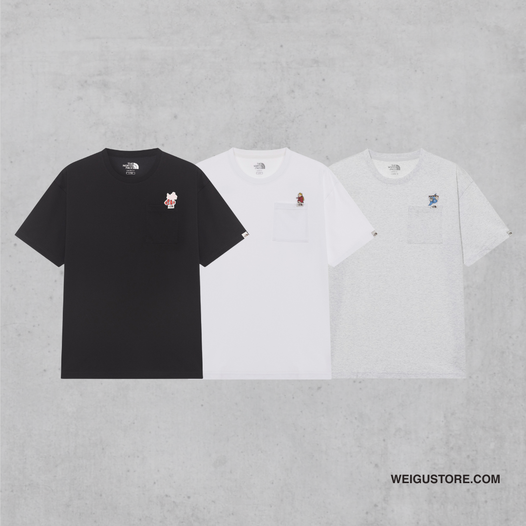 【預購】THE NORTH FACE POCKET TEE 徽章 口袋短T NT7UR22