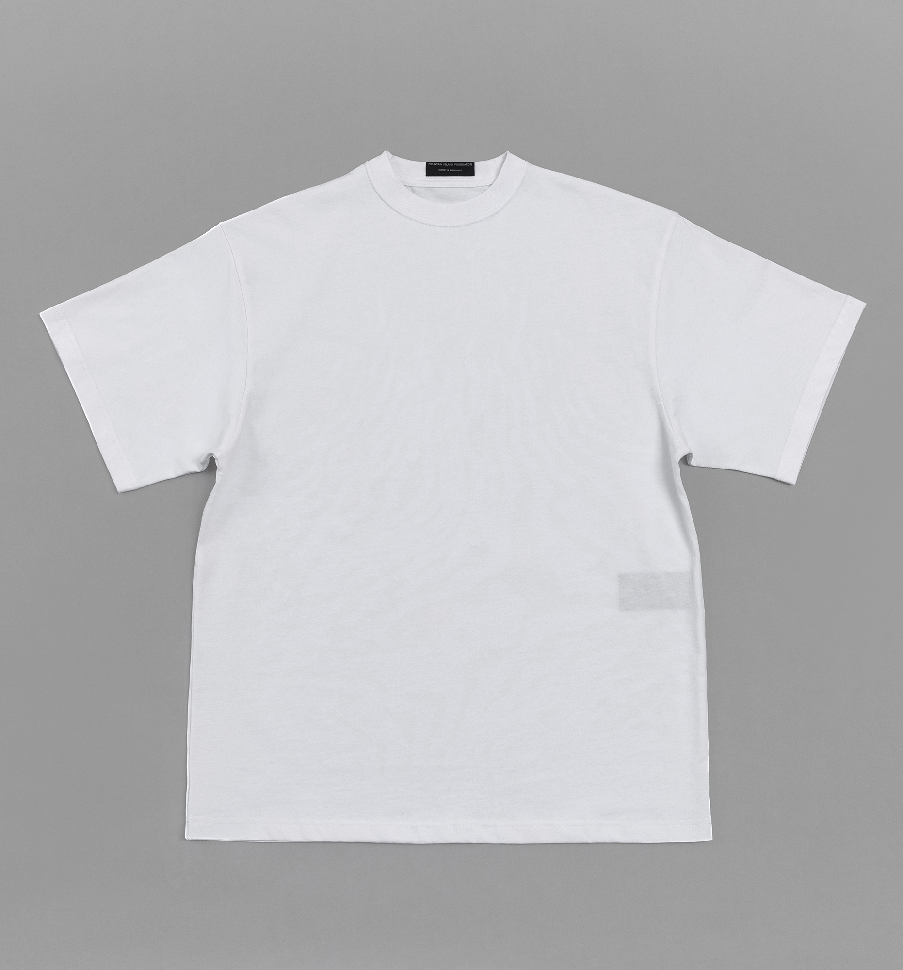 F.I.F.｜F01 Blank Signature Tee (White)