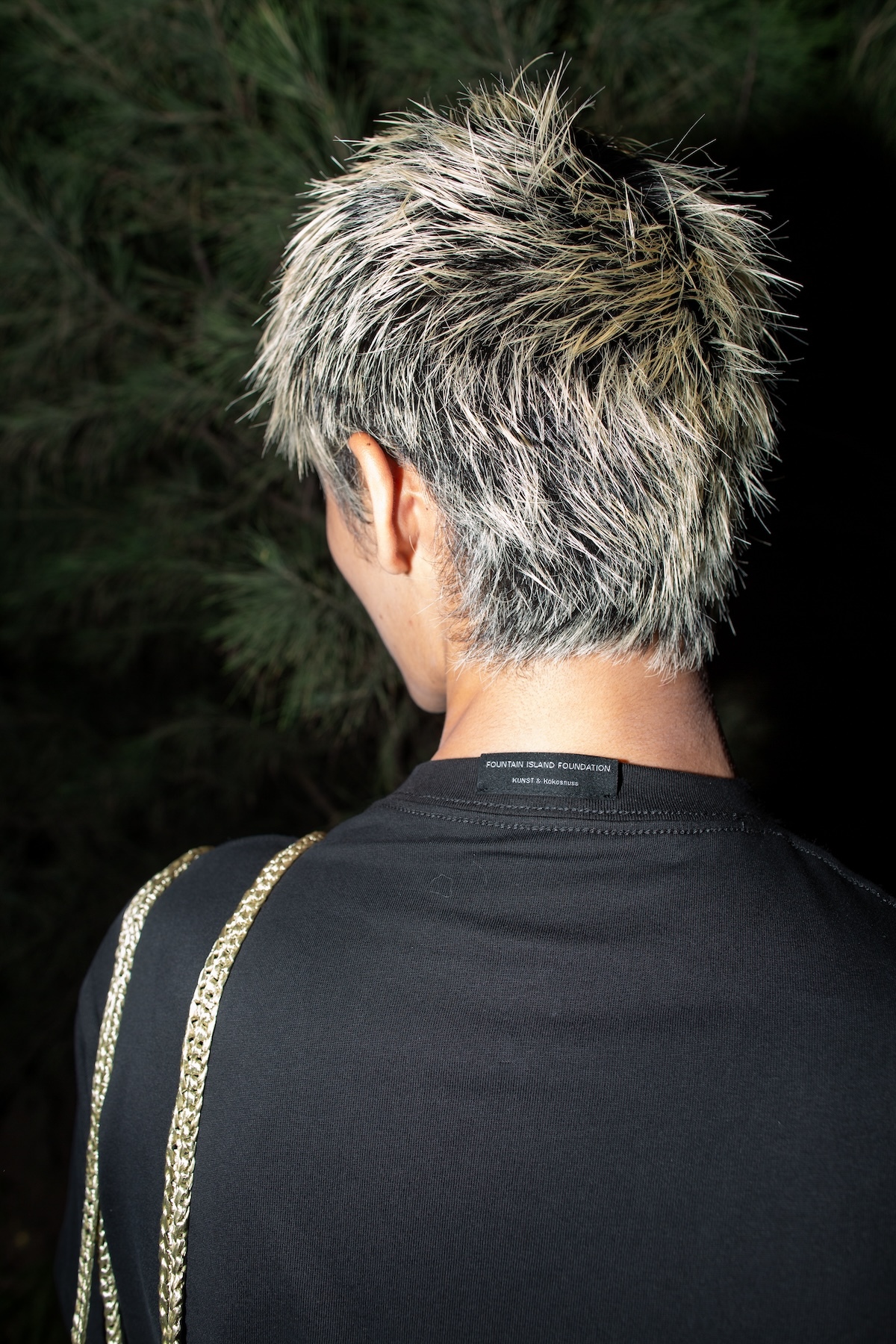 F.I.F.｜F01 Blank Signature Tee (Black)