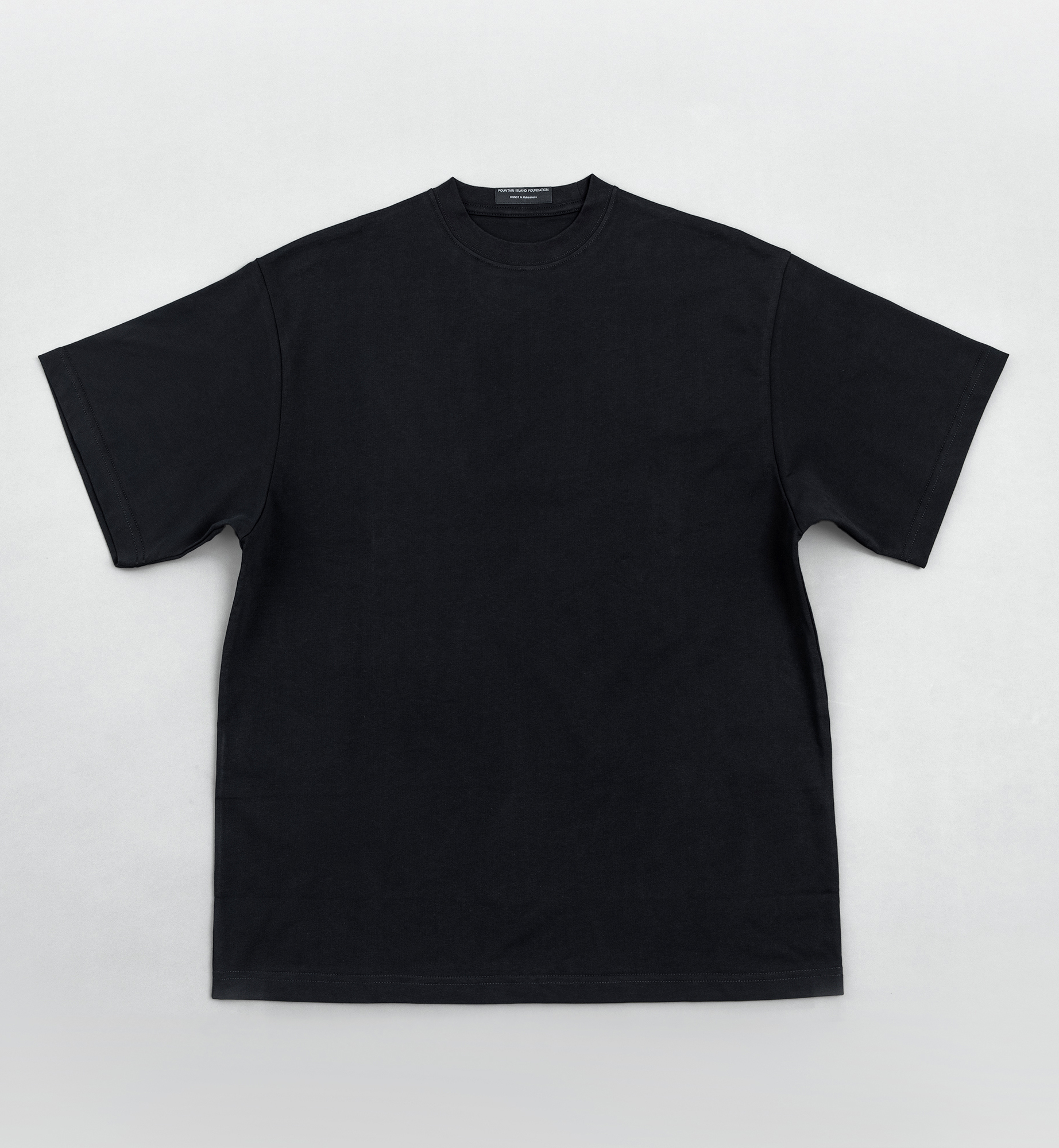 F.I.F.｜F01 Blank Signature Tee (Black)