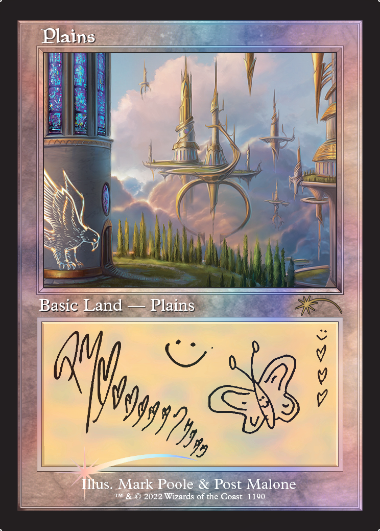Foil Retro Frame Plains