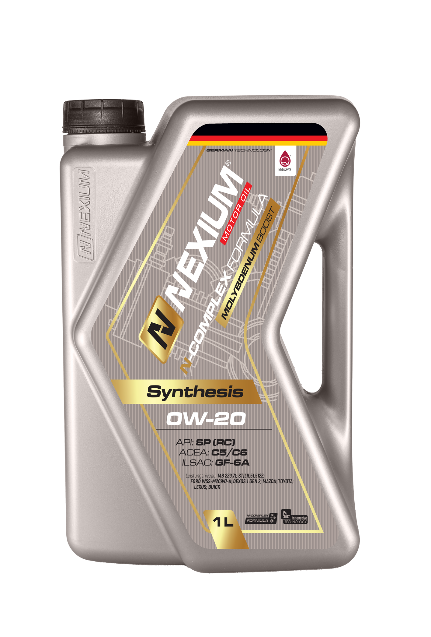 耐速N NEXIUM 長效型鉬粒子潤滑油 N-Complex Formula 0W20