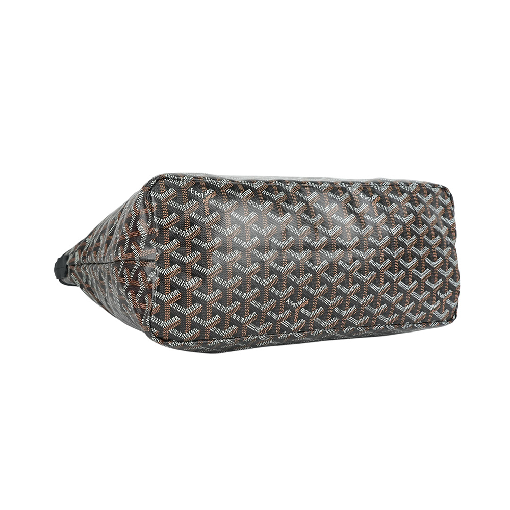 【GOYARD】Boheme Hobo 限定版灰色蜻蜓拉鍊肩背包(黑色)BOHEMEPMLTY01CL01P-D