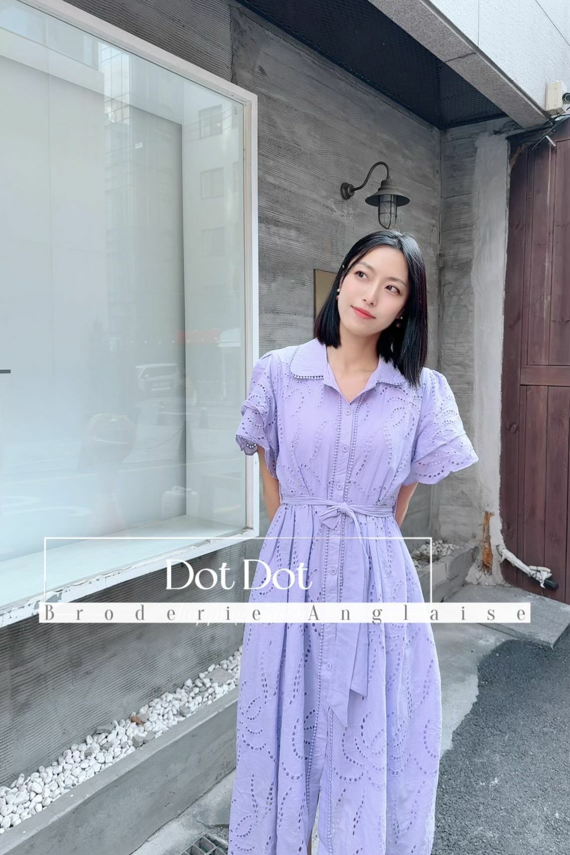 OP#7041🤍DotDot通花裙