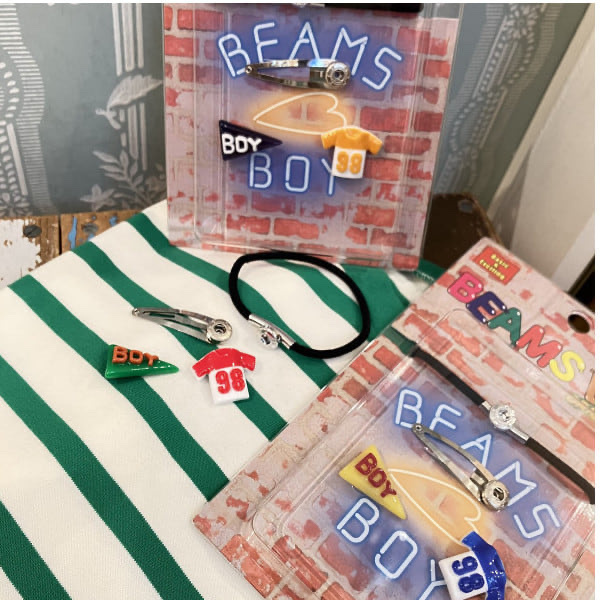BEAMS BOY / Reissued snap-on hair accessories