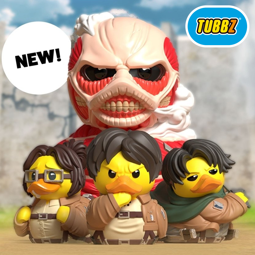 TUBBZ,進擊的巨人,黃色小鴨