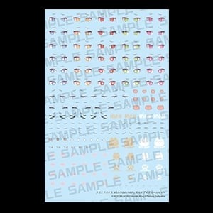 女神裝置M.S.G PUNI☆MOFU 黑貓 EYE DECAL SET 水貼(KP837)
