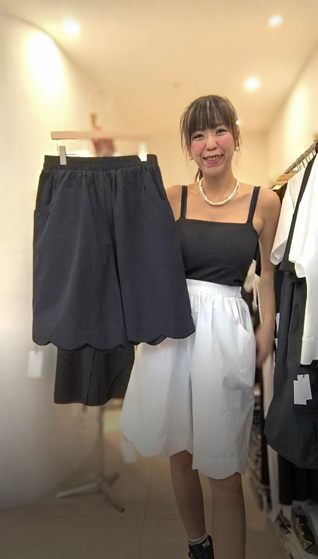 📢PM_K1151  ▶️素面5分短褲 👉W:70-100cm H:64cm L:59cm👈