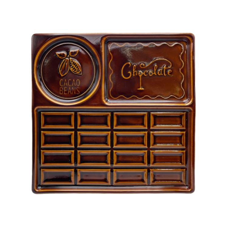 TP 巧克力造型分隔盤/20cm