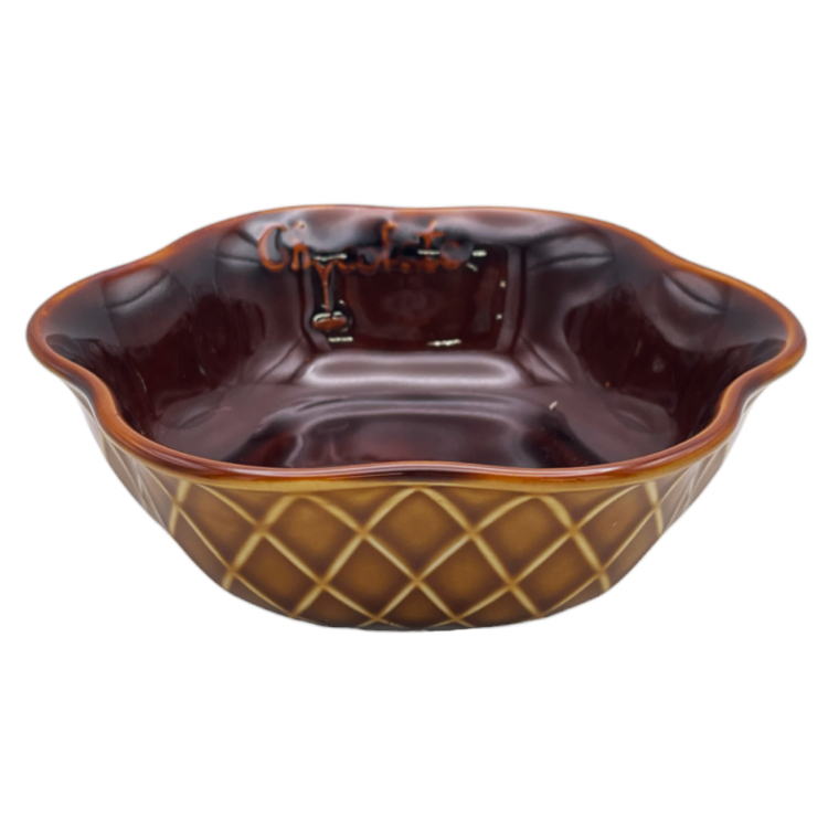 TP 巧克力造型淺碗/13cm