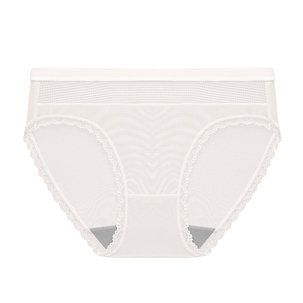 Freedom-莫代爾舒柔美臀內褲-香檳白