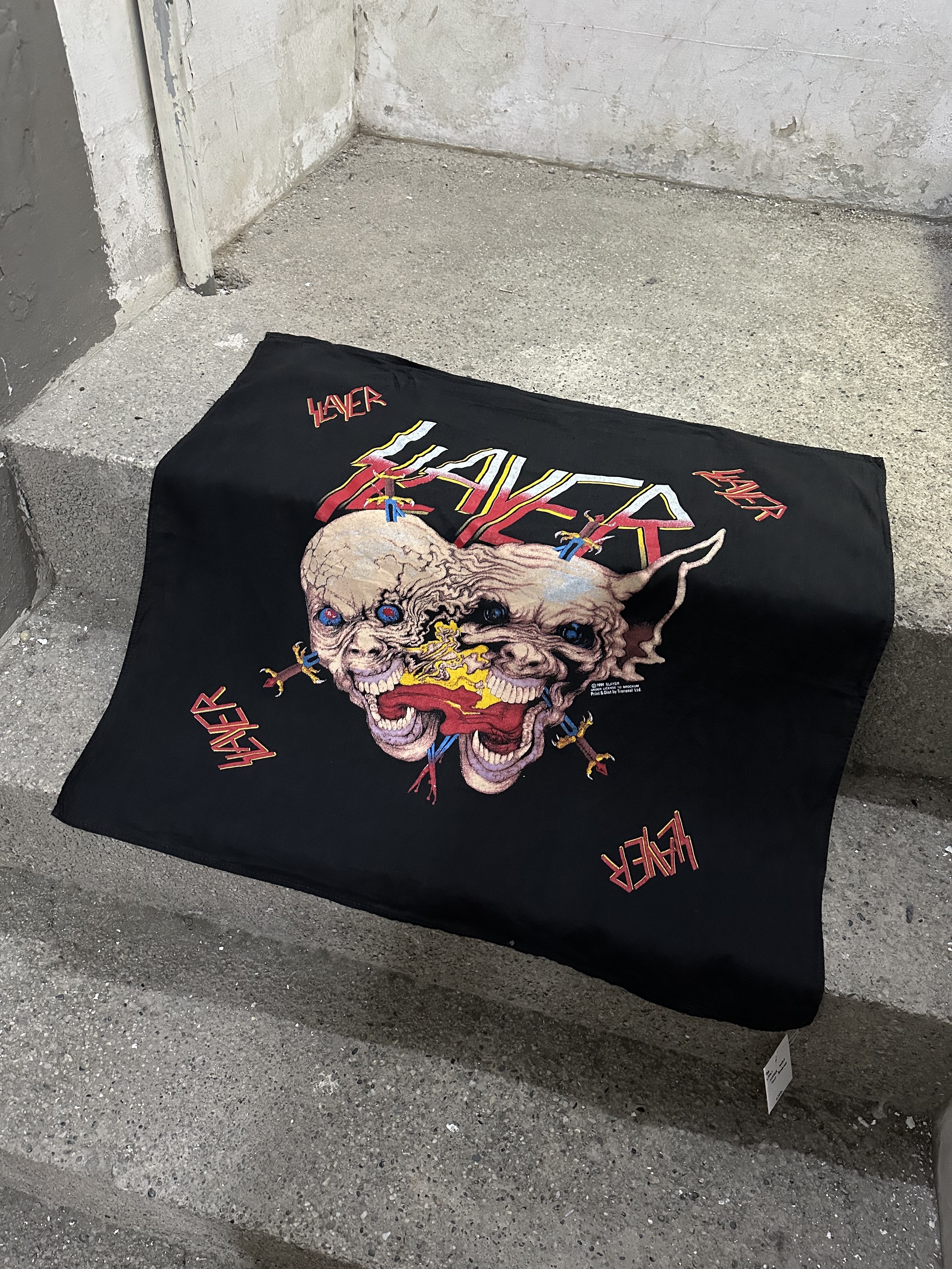 90s(1991) SLAYER World Tour Bandana