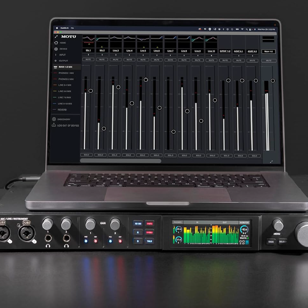 MOTU Motu / 828 28in/32out USB-C錄音介面(iOS可用) 台灣代理公司貨2年保固 第 3 張圖片｜三峽錄音 / 音響