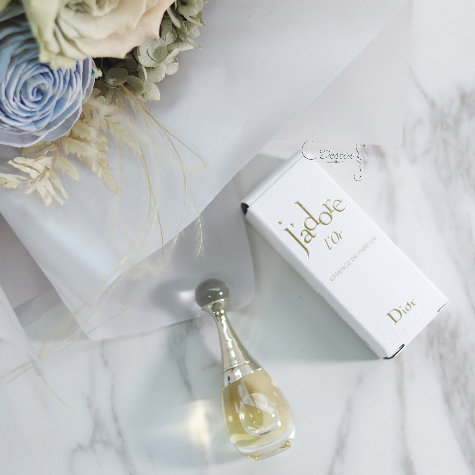 Christian Dior 迪奧真我宣言J'adore L'Or 女性頂級金緻香精3.5mL 全新