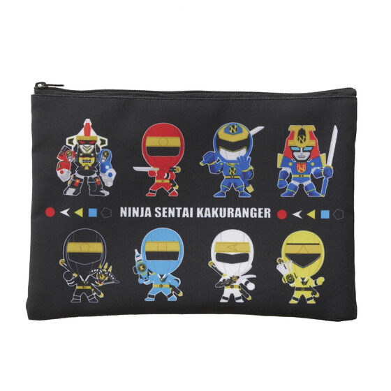 228602 Pbandai 預訂 2025/5月 【忍者戦隊カクレンジャー第三部・中年奮闘編】記念　デフォルメ　ポーチ