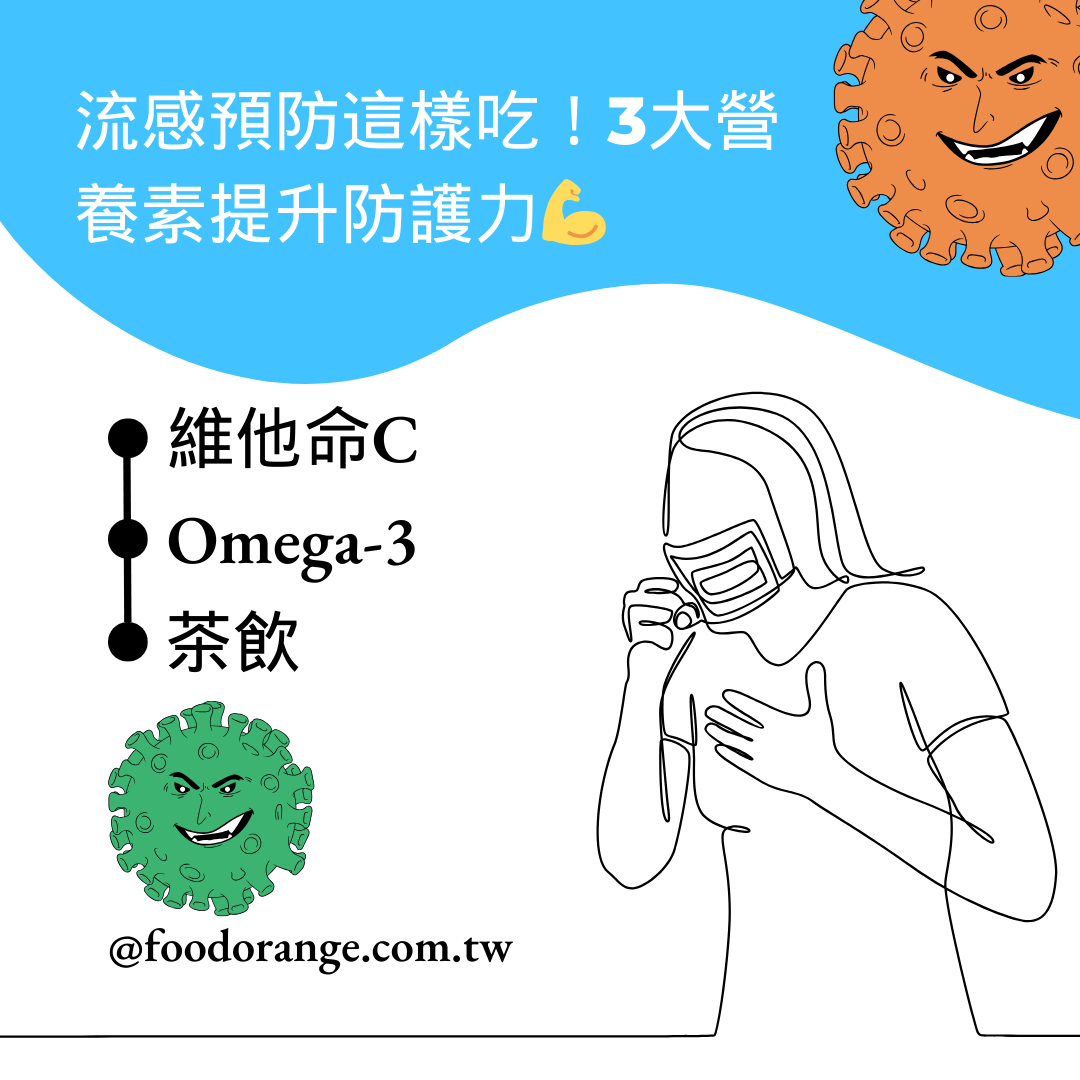 流感預防這樣吃！3大營養素提升防護力