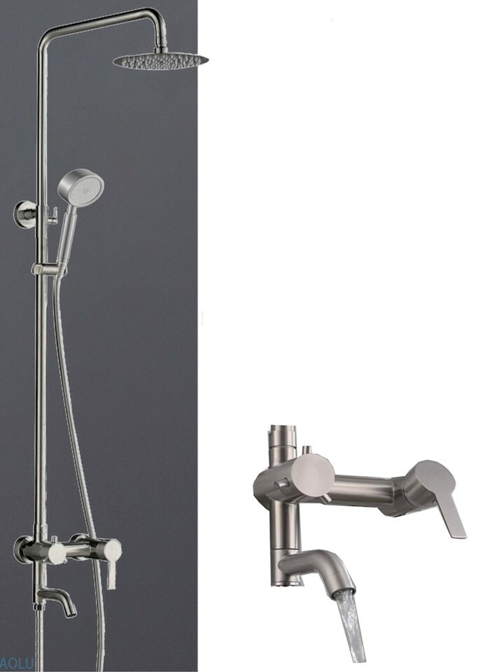 D1BL-7122不銹鋼花灑全組