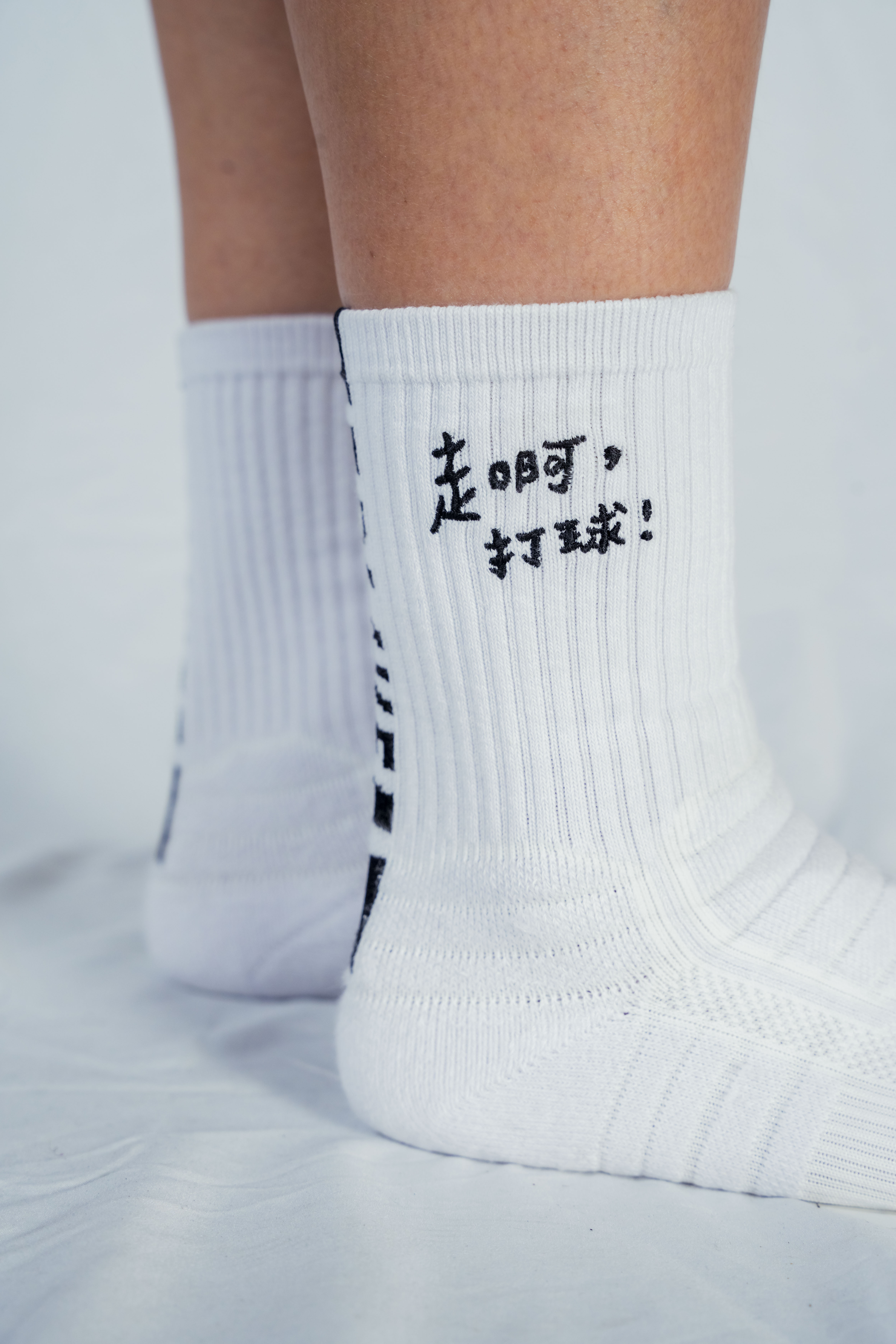 DLIVE 刺繡機能長襪 - 走啊打球橫式款