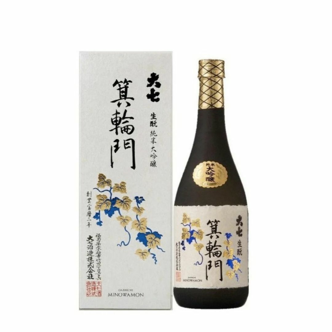 大七 箕輪門 (みのわもん) 生酛 純米大吟釀｜獨創「超扁平精米技術」X「生酛」
