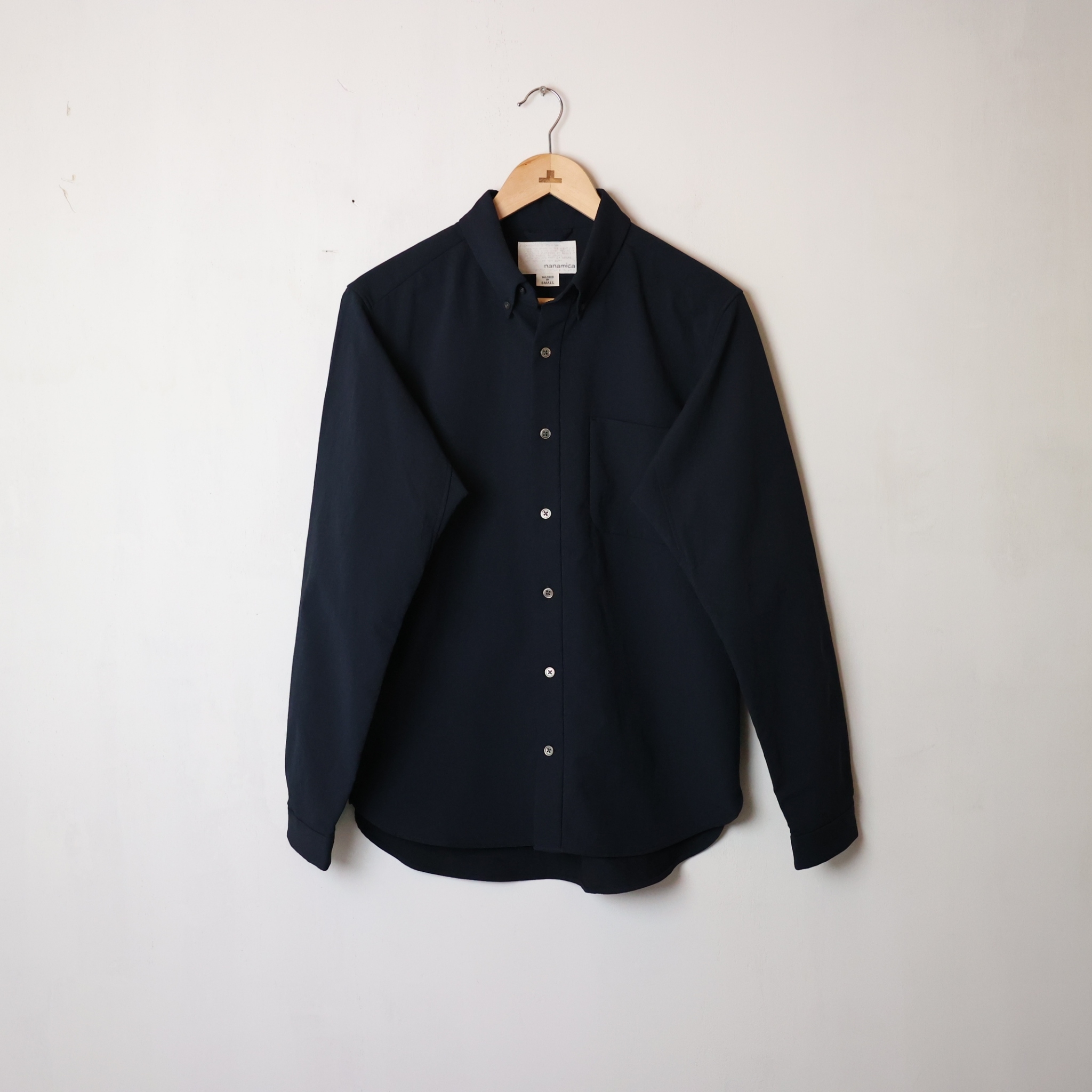 NANAMICA Button Down Wind Shirt SIZE S