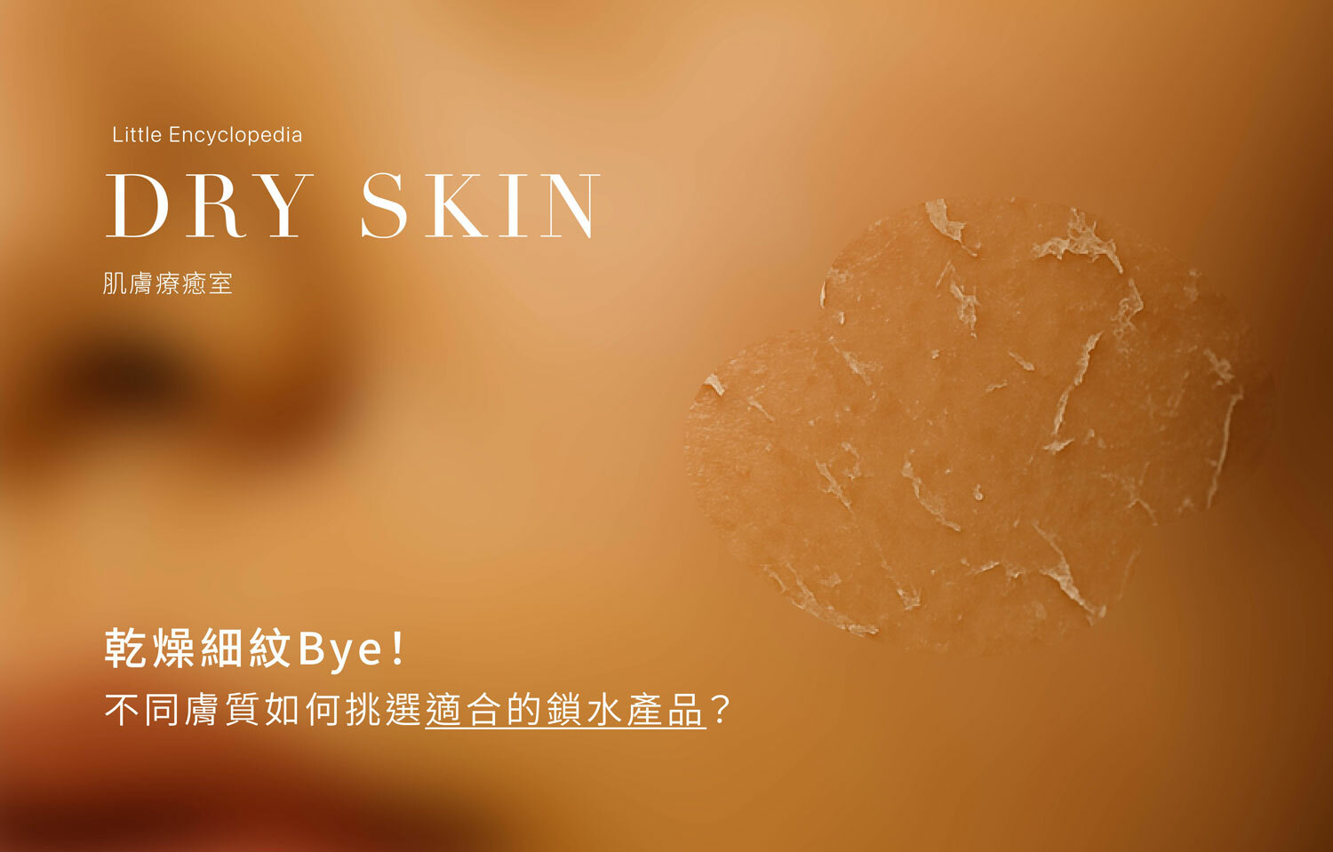 乾燥細紋Bye！不同膚質如何挑選適合的鎖水產品？