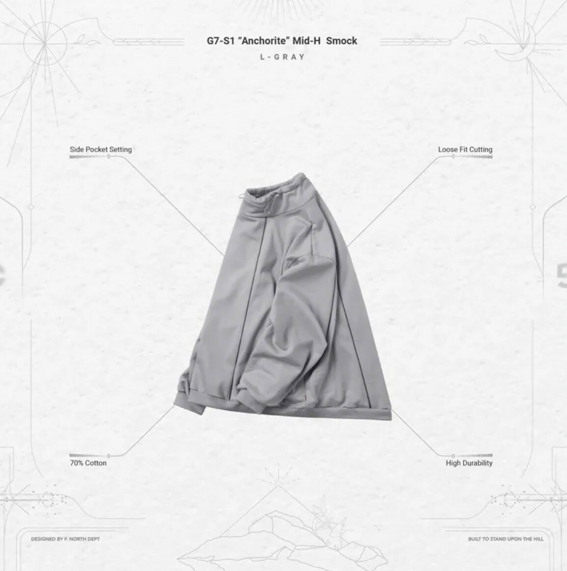 GOOPI G7-S1 “Anchorite” Mid-H Smock SIZE 1