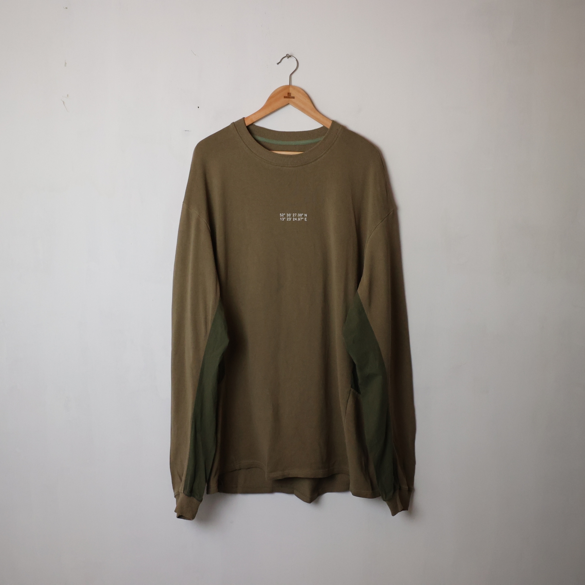 LIBERAIDERS 19F/W GRID LOGO CREWNECK SIZE L