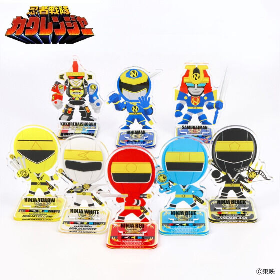 228604 Pbandai 預訂 2025/5月 【忍者戦隊カクレンジャー第三部・中年奮闘編】記念　デフォルメ　アクリルスタンド〔全8種〕