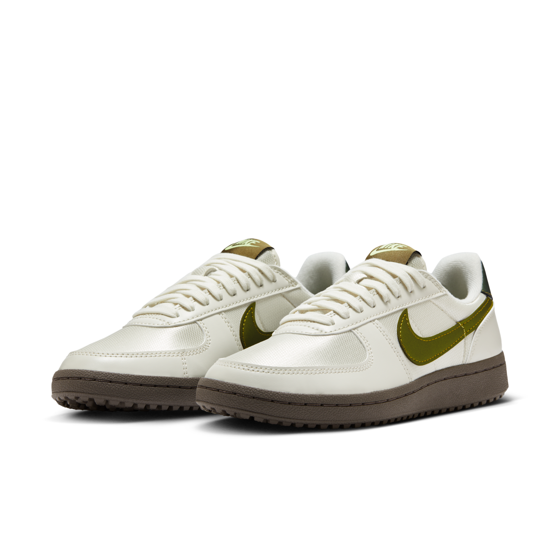 女鞋 NIKE W FIELD GENERAL 米白綠 復古 皮革 膠底 休閒鞋【IB8063-099】FG82