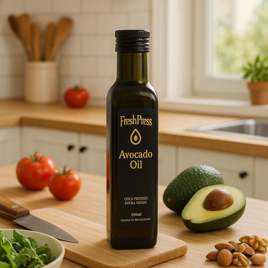 紐西蘭 FreshPress 頂級冷壓初榨酪梨油