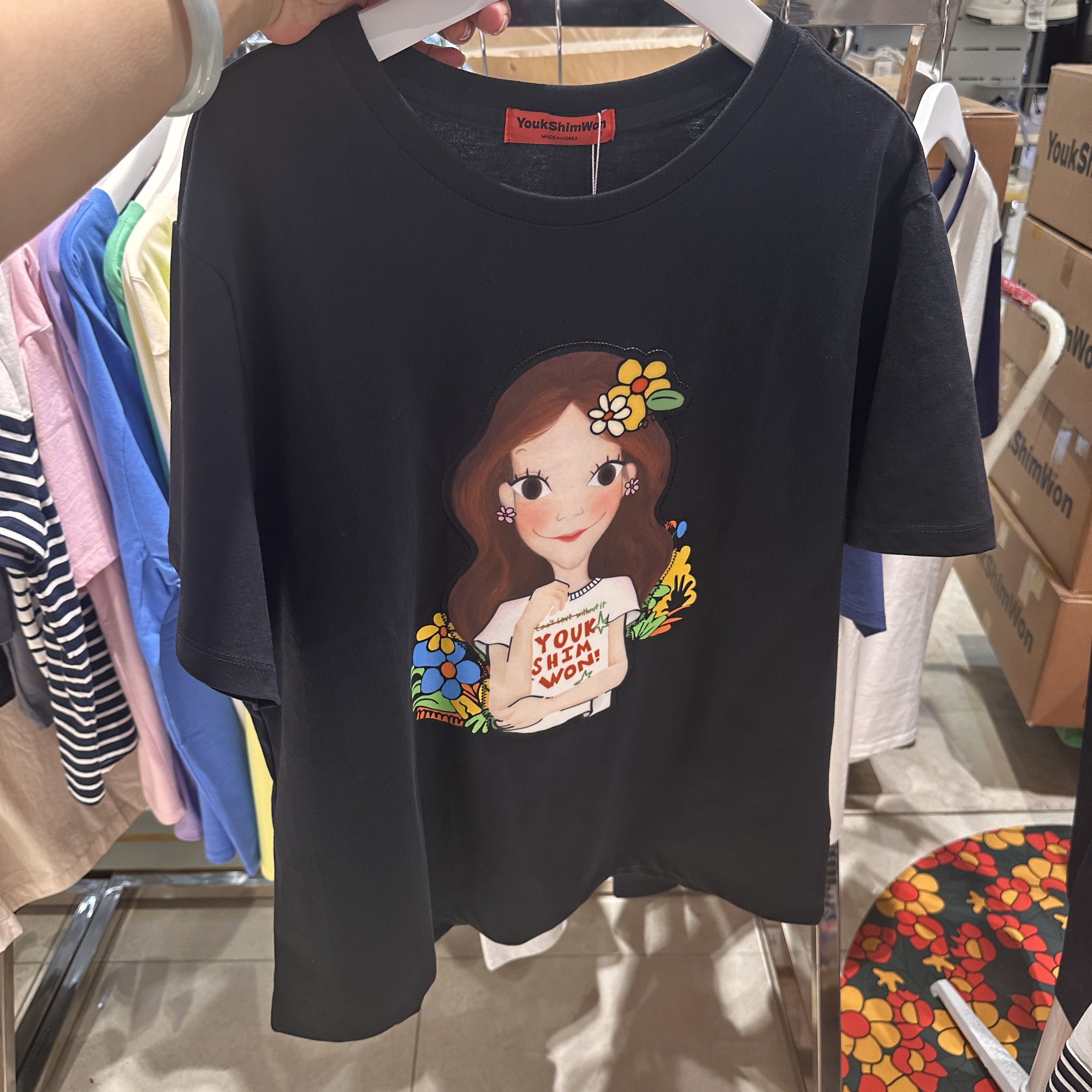 【預購】YOUK SHIM WON G041631 女裝短袖TEE（均碼）