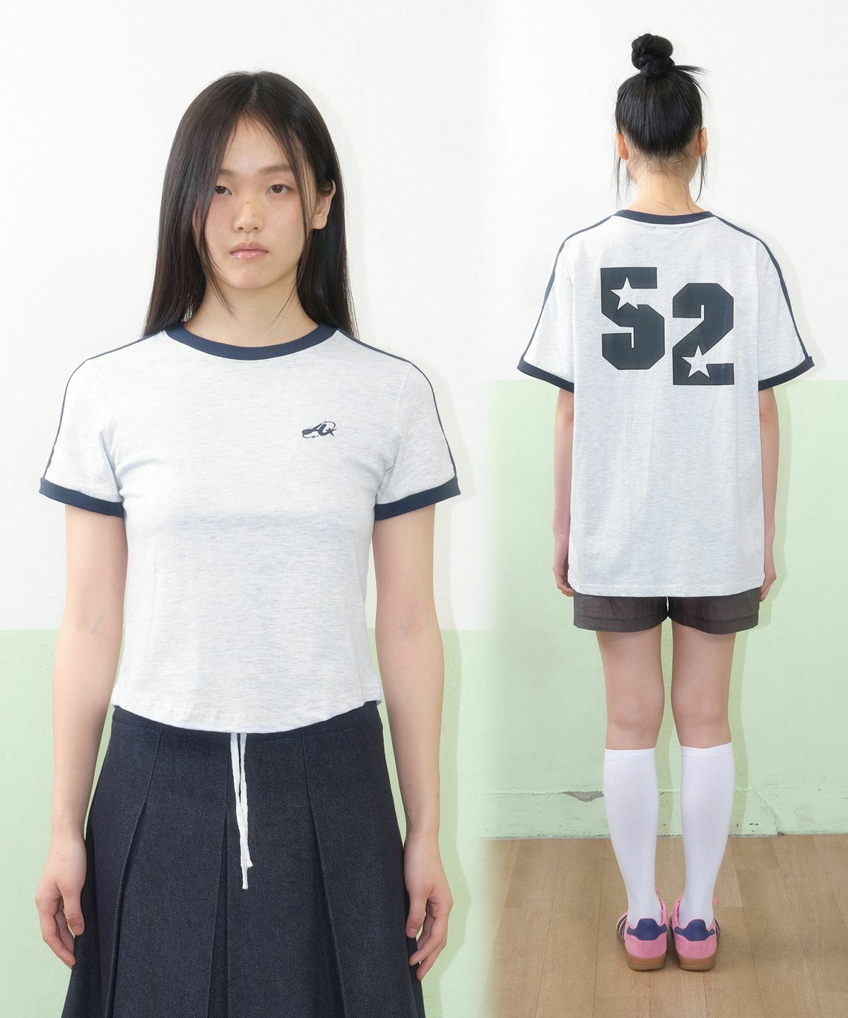 AMES WORLDWIDE A NUMBERING LINETAPE TEE